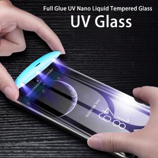 Samsung Galaxy S21 S20 Note 20 Ultra S10 5G 10 Plus Tempered Glass Full UV Glass