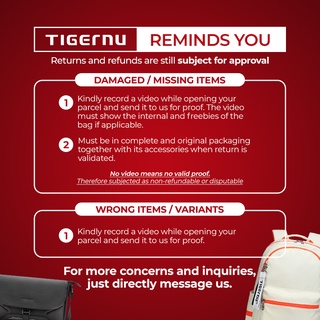 Tigernu T-B3032C Anti Theft Laptop Backpack Bag with FREE Lock (9)