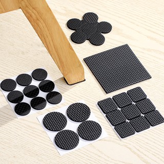 Multifunction Black Self Adhesive Furniture Leg Table Chair Sofa Feet Floor Non-slip Mat Sticky Pad Rubber Floor (1)