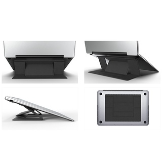 ﹍◇Invisible Laptop Stand Ultra Thin Adjustable Portable Foldable Tablet Holder