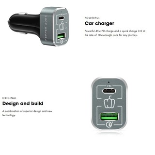 Pepper Jobs Car Charger for Macbook & Nintendo Switch (1)