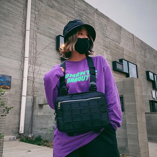 Chest Rig Bags Adjustable Pocket Hip Hop Streetwear Func (6)