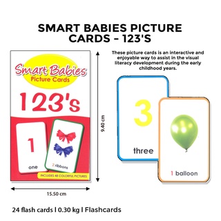 WS Smart Babies Picture Cards - NUMBERSfood snack chocolates