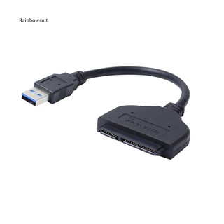 【RB】USB 3.0 to SATA 7 + 15 Pin Adapter Cable for 2.5 Inch HDD Laptop Hard Disk Drive