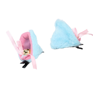 Niceshopy-PH Fashion Sweet Lovely Anime Lolita Cosplay Halloween Party Anime Costume Cat Fox Ears Hair Clip with Bell (4)
