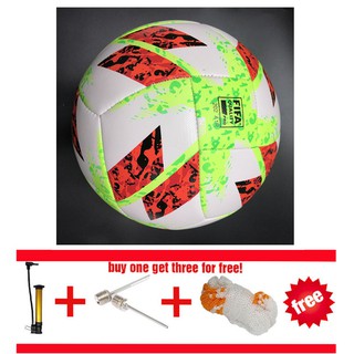 Free Pump 2021 Argentum Official size 5 PU Match Soccer ball Adult Kid Traning Football