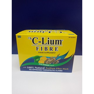 C- Lium Fibre Psyllium Husk Dalandan Flavor 30x7.5g sachet