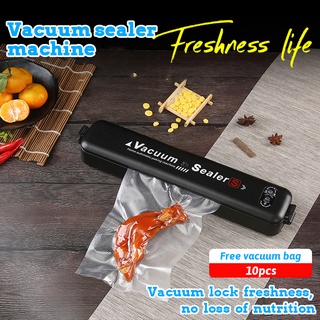 【free 10 bags】 Vacuum Sealer Machine Food Vacuum Packaging Machine Household Food Sealer Machine (1)