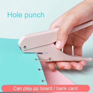 Hole Puncher Creative Manual Puncher Mushroom Hole Shape Punch DIY Paper Cutter T-type Punching (2)