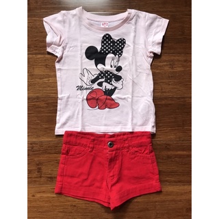 Preloved Top and Shorts for 2 years old (2t)