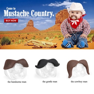 Baby Pacifier Clip Silicone Nipples Funny Moustache Pacifiers Feeding Dummy Soother Orthodontic Bab