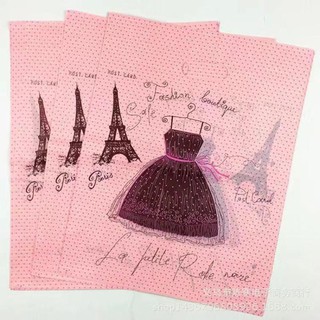 Korean 100pcs Dress/Paris Plastic Bag