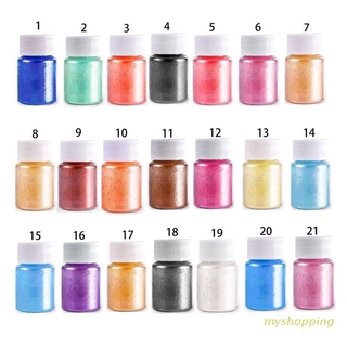 Ivy 21 Colors Aurora Resin Mica Pearlescent Pigments Colorants Resin Jewelry Making