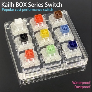Kailh Box Switch Hot Swap Customized Mechanical Keyboard Switch Waterproof and Dustproof RGB Switch
