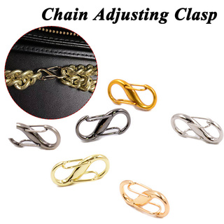DDCCGGFASHION Bag Chain Accessory Chain Change Length Hook Bag Chain Shorten Chain Length Adjustment Buckle Buckle (3)