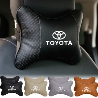 Toyota Car ALTIS AURIS SIENTA YARIS CAMRY RAV4 PRIUS Toyota Headrest Leather Pillow (8)