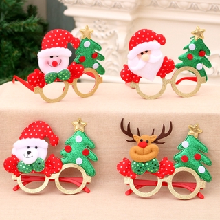 Merry Christmas * Santa Claus Antler Glasses Snowman Christmas Party Glasses Christmas Decoration Glasses