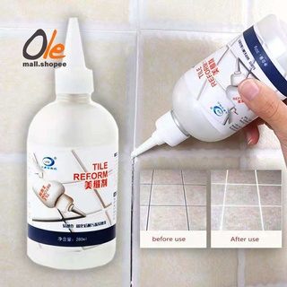 280ml Wall Toilet Reform Gap Floor Tile Epoxy Grouting Sealant Caulking Agent Waterproof Tile Grout (1)