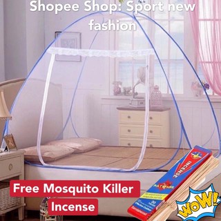 COD King Mosquito Net Tent Queen Size 1.5M And King Size 1.8M