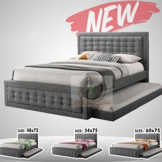 COD Padded Bed Frame with single pull-out bed (1)