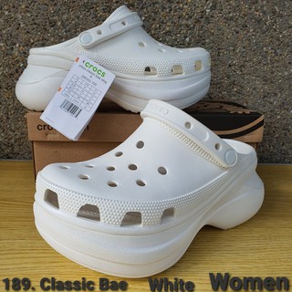ONHAND Crocs 189. Classic Bae Clog White 100% Authentic Quality (1)