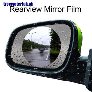 【waterfuk】Rainproof Anti-fog Car Rearview Mirror Film Sticker Protective Film