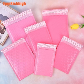 {empRichhigh} 10X Pink Bubble Bag Mailer Plastic Padded Envelope Shipping Bag Packaging