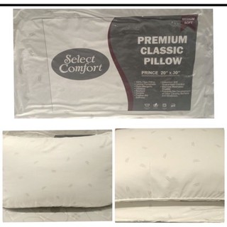 SELECT COMFORT Premium Classic Pillow Medium Soft ( Available in 3 Sizes ) * SOLD PER PIECE *