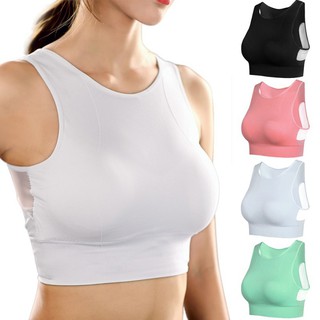 New Sexy Women Sports Bra Stitching sexy bra Shake Proof Quick Dry Fitness Top (1)