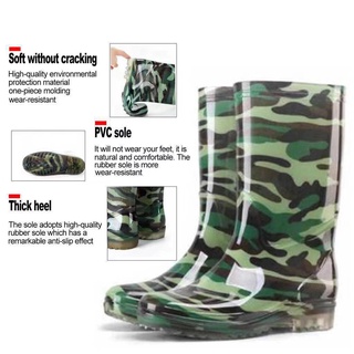 △✱◑hot sale /rain shoes rubber high boots bota shoes for men's