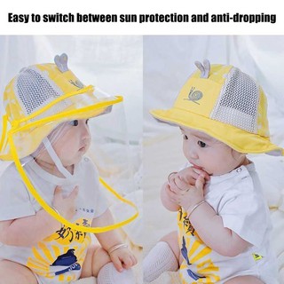 [New Product] Baby Child Protective Mask, Fisherman Hat, Anti-Splash Virus And Anti-Droplet Baby Protective Cap