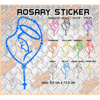 Rosary sticker /car sticker / motor sticker