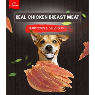 ✇330g Luscious Chicken Jerky Pet Food Dog Food Pet Treat Dog Treat