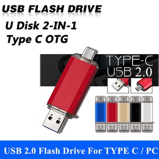 100% Original 2TB Type C Micro OTG USB Flash Drive Pen Drive OTG Dual USB Drive Pendrive Flashdisk