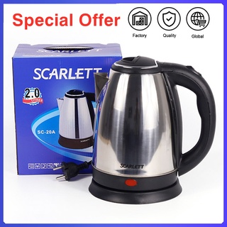 Electric kettle 2L stainless steel electric water heater kettle food electric kettle Mini