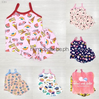 Ang bagong(Sulit Deals!)◇❦KIDS & BABY Spaghetti Strap and Short Terno for Girls Set