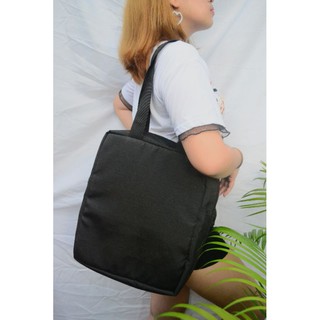 UNISEX Black (Laptop Bag) Tote Bag