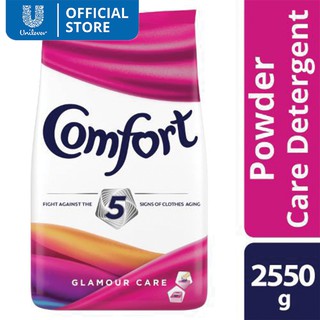 Comfort Powder Detergent Glamour Care 2.55KG Pouch