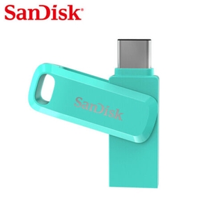 SanDisk 64GB 128GB Ultra Dual Drive Go USB Type-C OTG USB 3.1 Tiffany Blue