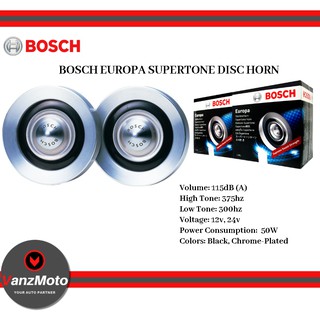 Bosch Europa Horn Set / Car Horn