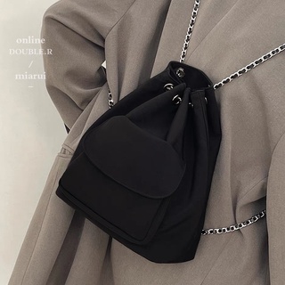 2021 NEW ARRIVAL Korean Minimalist Waterproof Stylish Drawstring Shoulder Bag Backpack