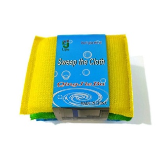 ✱Multipurpose Sweep the Cloth Scouring Pad Scrubbing Sponge Cleaner