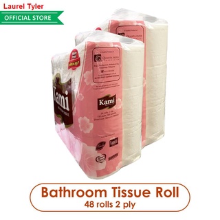✎◐Kami Bathroom Tissue 24s X 2 (48 Rolls)