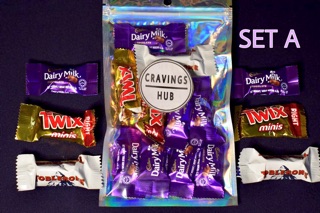 Imported Mini Chocolates Assorted (Mini kitkat, twix, original&white toblerone, musketeers, cadbury) (2)