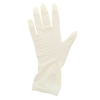 Indoplas Powder Free Examination Latex Gloves Box of 100 (Medium) (2)