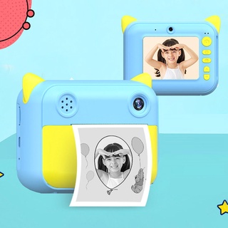 Children Camera Kids Instant Print Camera With Thermal Photo Paper 1080P Photo Video Digital Cameras