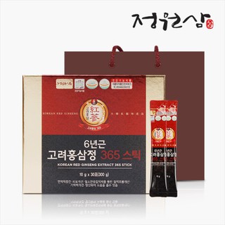 Jungwonsam 6 Year Old Korean Red Ginseng Extract 365 Stick 10g x 30 pouch