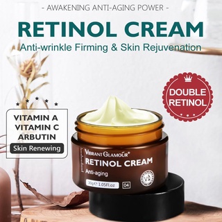 【spot goods】㍿▨♤Hot VIBRANT GLAMOUR Retinol Firming And Rejuvenating Skin Facial Cream Care F3J1