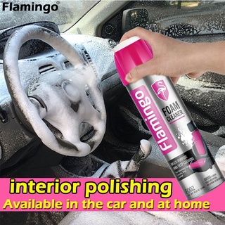 car foam cleaner Flamingo 650ml car cleaning upholstery spray dashboard cleaner car interior cleane