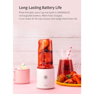XIAOMI Pinlo USB Blender Electric Fruit Juicer 350ml Portable Rechargeable Kitchen Food Electric (9)